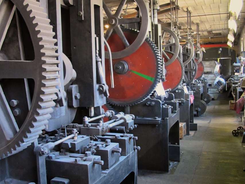 Tour of the nail factory