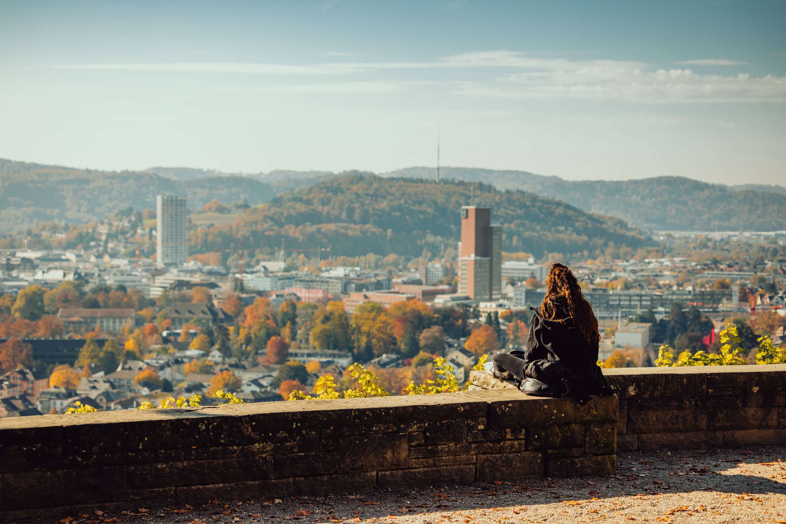 View, Viewpoint, Goldenberg, Red Tower