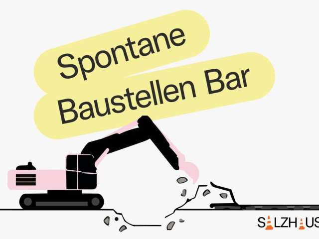 Spontaneous Construction Site Bar: Grand Opening