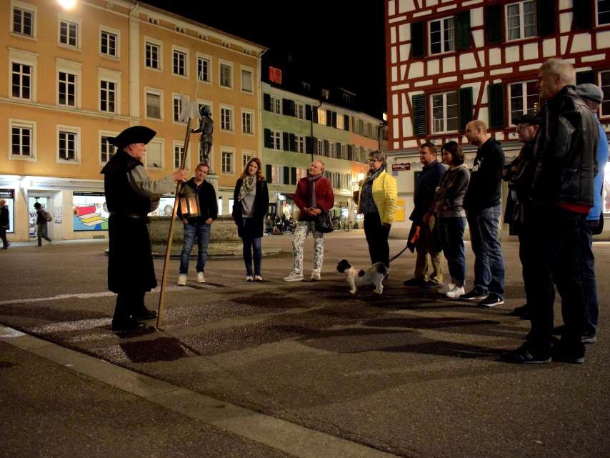 "Night watchman" - new city tour provides insights into a Winterthur from times gone by