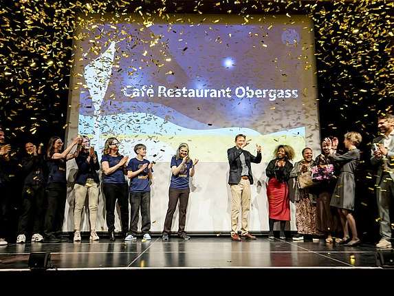 Café Restaurant Obergass Wins the 16th KMU-MAX